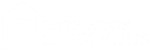Logo chez nous chez vous format long blanc